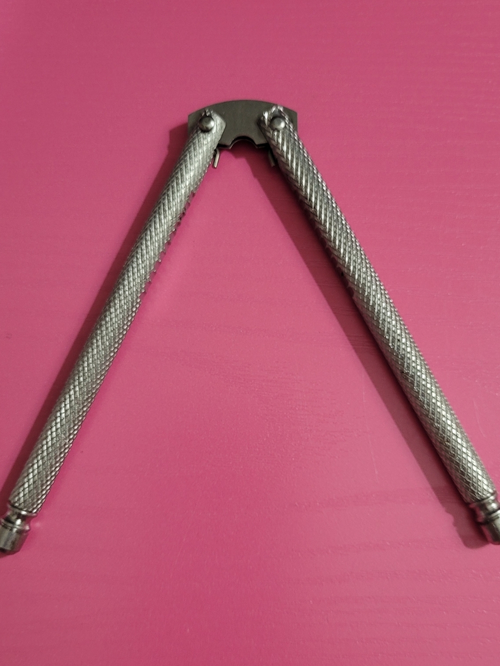 Spring Loaded Metal Nutcracker (0624)